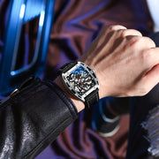 men's skeleton automatic mechanical watch, view 2 - MRSLM