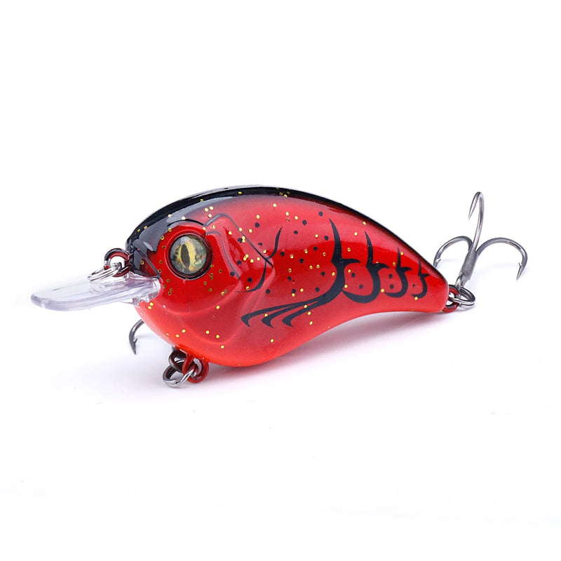 70mm floating crankbait minnow lure, view 4 - MRSLM