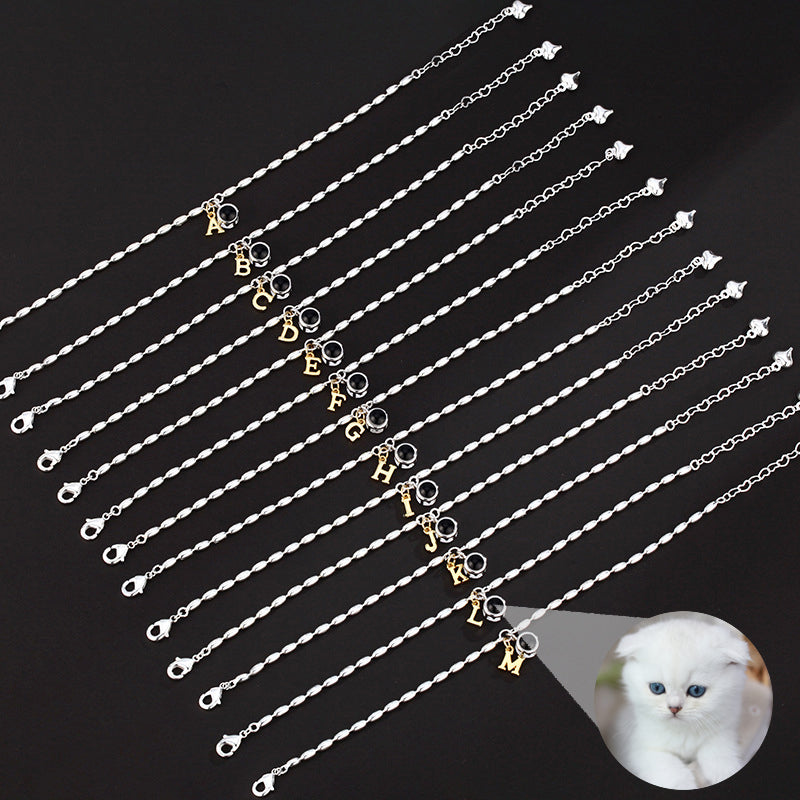 letter bubble bracelet - MRSLM