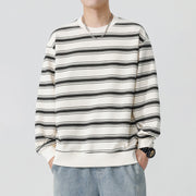 men's striped sweatshirt, view 6 - MRSLM