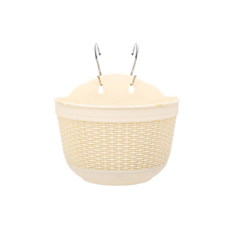 modern hanging flower basket set, view 5 - MRSLM