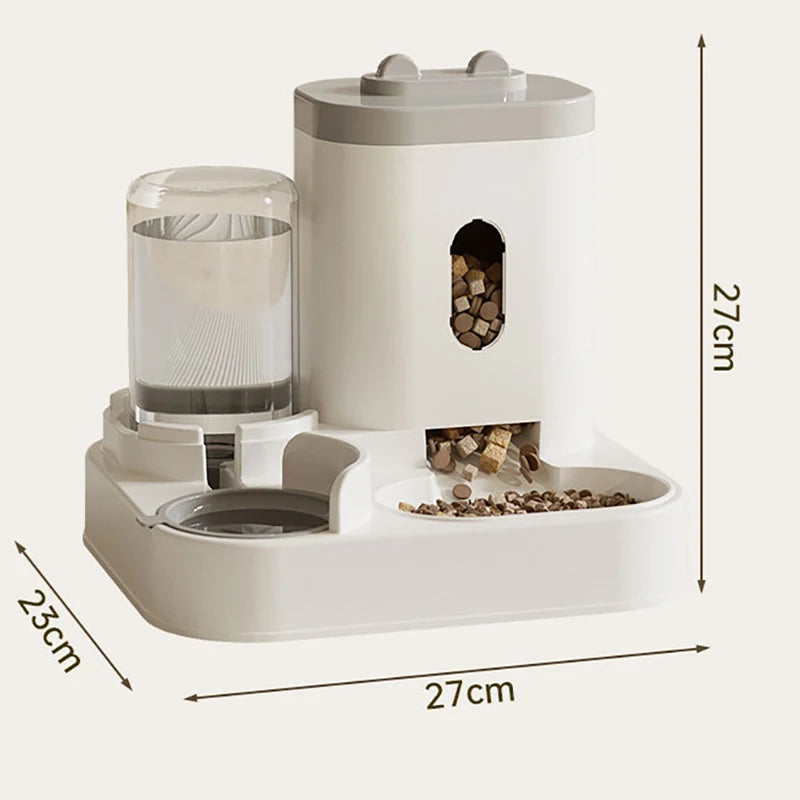 2-in-1 automatic cat feeder, view 10 - MRSLM