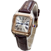 Women's slim square fashion watch, view 5 - MRSLM