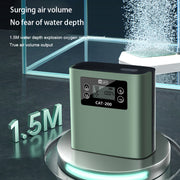 rechargeable aquarium aerator, view 4 - MRSLM