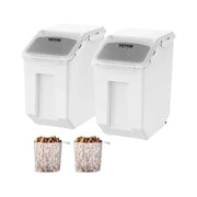 ingredient storage bin with airtight lid, view 7 - MRSLM