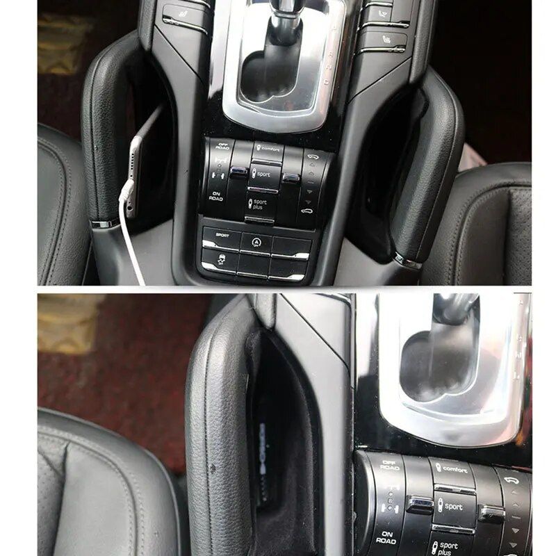 Porsche Cayenne center console organizer, view 9 - MRSLM