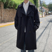 men's double-breasted trench coat - MRSLM