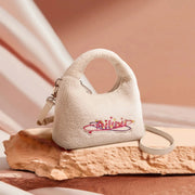 plush dumpling crossbody handbag - MRSLM