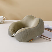 memory foam U-shaped neck pillow, view 5 - MRSLM
