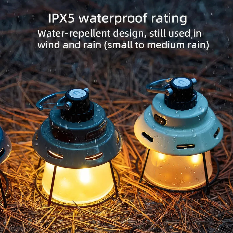 rechargeable portable camping light, view 8 - MRSLM