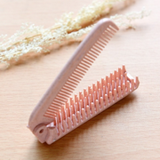 folding anti-static hair brush and comb, view 6 - MRSLM