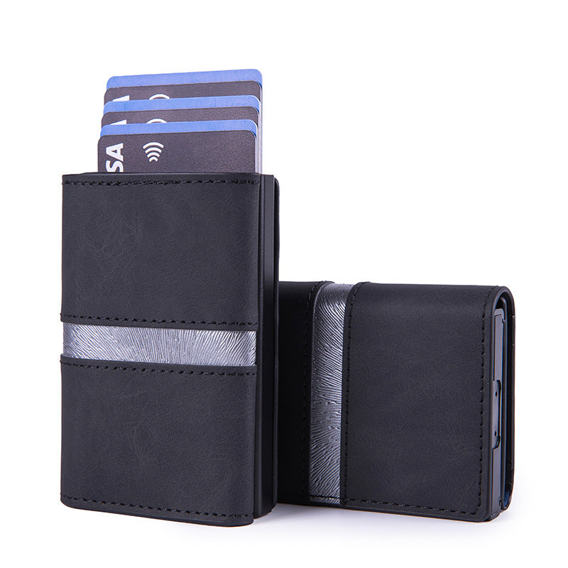 portable anti-theft card holder box, view 6 - MRSLM