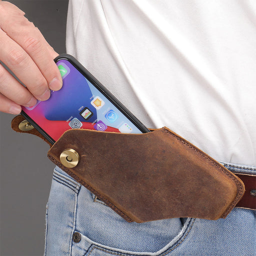 small cowhide crossbody phone bag - MRSLM