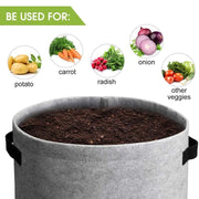 felt plant grow bags, view 14 - MRSLM