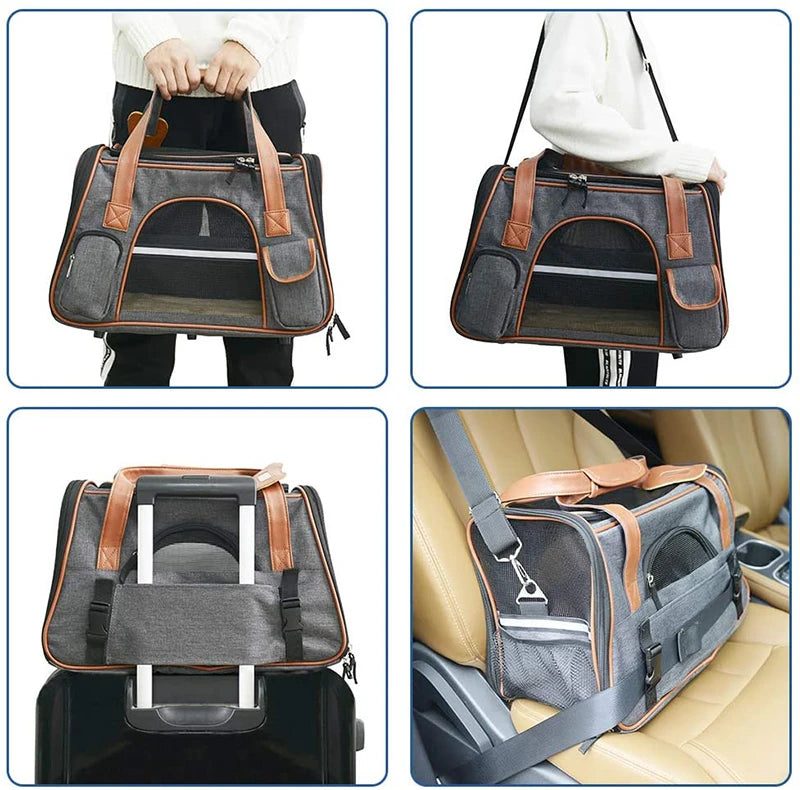 portable small dog carrier, view 4 - MRSLM
