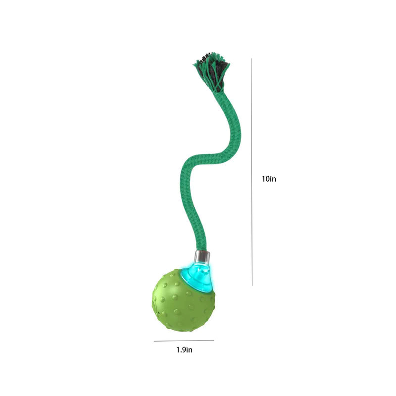 interactive motion-activated cat toy with rolling ball, view 2 - MRSLM