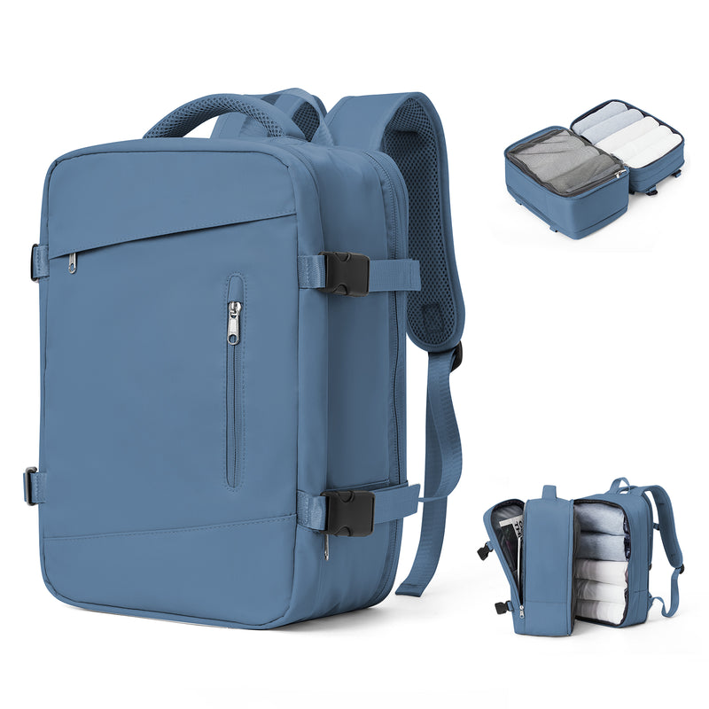 large travel backpack with laptop compartment, view 5 - MRSLM