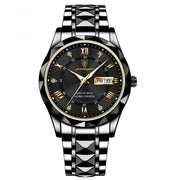 men's slim double calendar quartz watch, view 6 - MRSLM