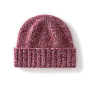 Thick cuffed knit beanie unisex, view 4 - MRSLM