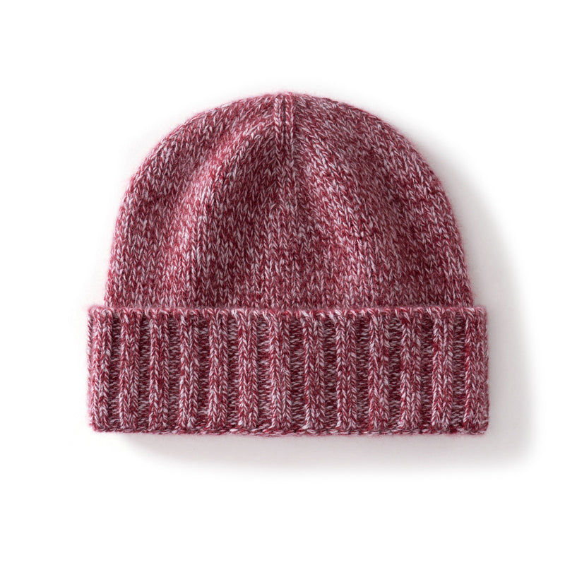 Thick cuffed knit beanie unisex, view 4 - MRSLM
