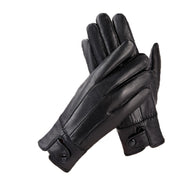 genuine leather fleece-lined gloves, view 7 - MRSLM