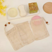 natural sisal soap bag, view 7 - MRSLM