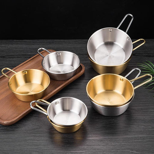 Gold plated stainless steel bowl - MRSLM