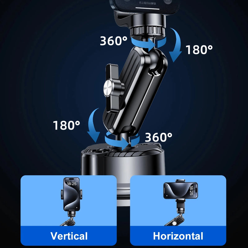 2-in-1 car phone and sports camera holder, view 5 - MRSLM