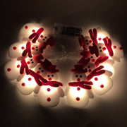 Plush Christmas character LED string lights - MRSLM