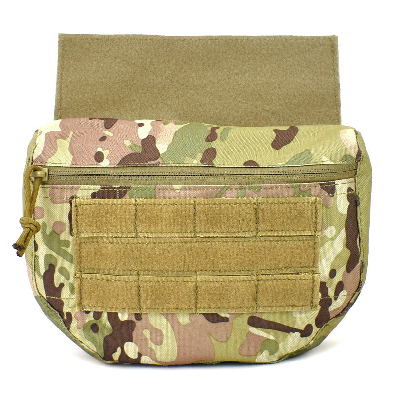 Lightweight expandable nylon waist storage bag, view 6 - MRSLM