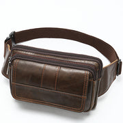 men's leather waist bag, view 11 - MRSLM