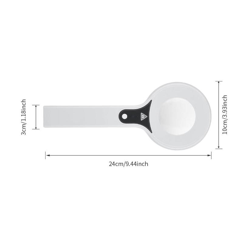 portable LED skin analysis lamp, view 2 - MRSLM