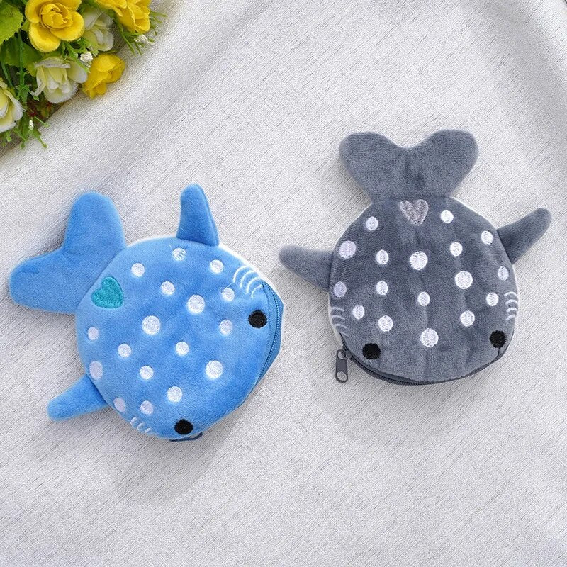 whale shark plush coin purse - MRSLM