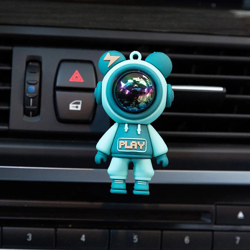 Astronaut car air freshener clip, view 8 - MRSLM