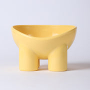 elevated high foot pet bowl, view 6 - MRSLM