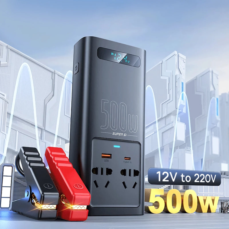 500w car power inverter, view 4 - MRSLM