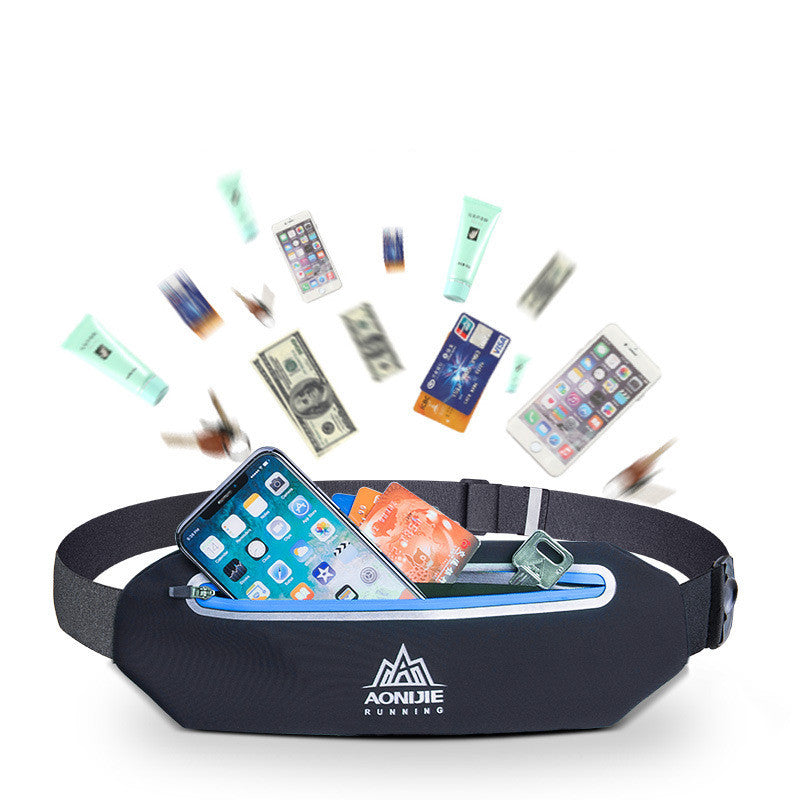 sports running waist bag, view 3 - MRSLM