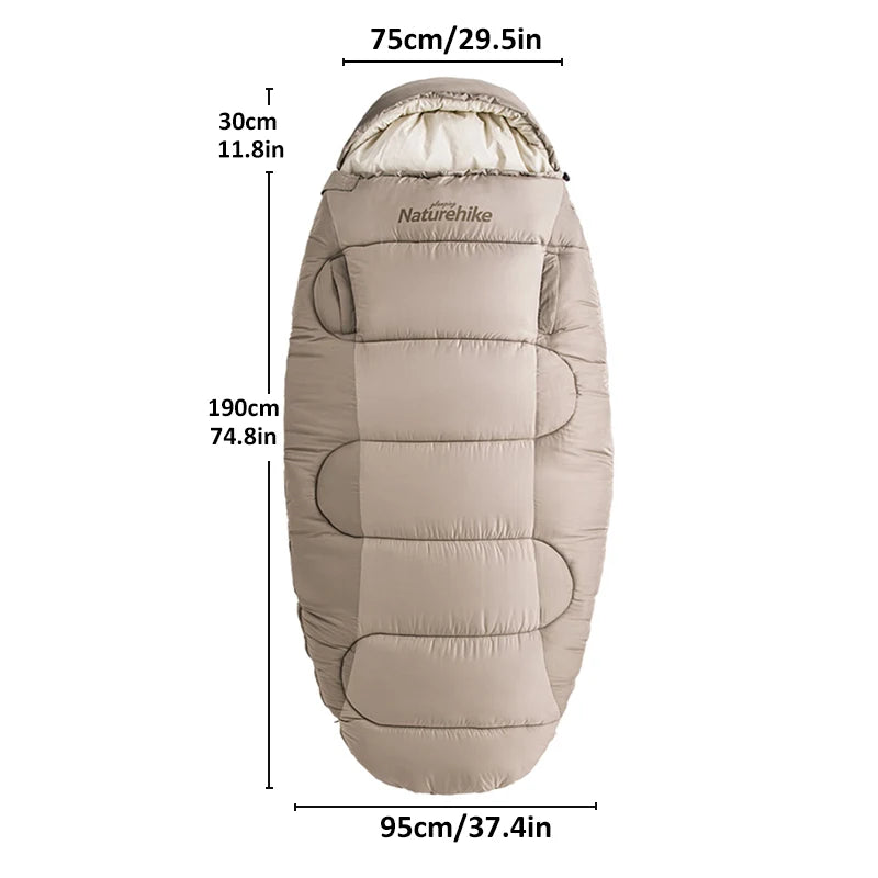Cotton sleeping bag, view 12 - MRSLM
