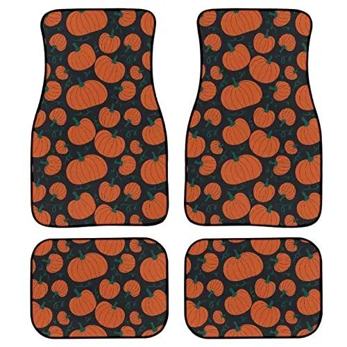 Red rose printed all-weather car floor mats, view 3 - MRSLM
