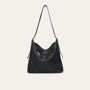 vegan leather tassel shoulder bag, view 6 - MRSLM