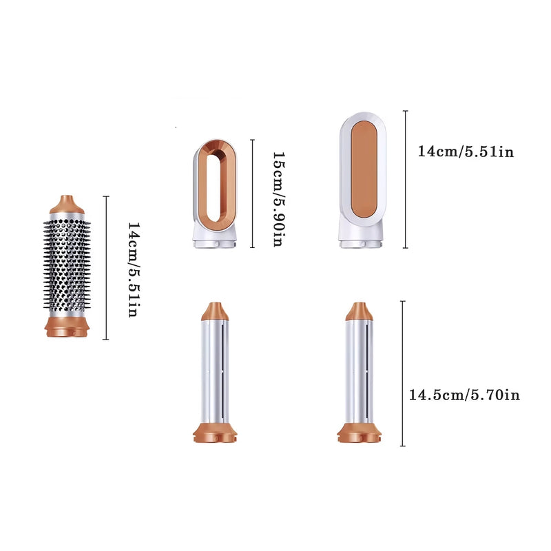 5-in-1 hot air hair dryer brush, view 7 - MRSLM