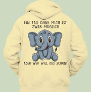 loose printed slouchy hoodie yellow, view 3 - MRSLM