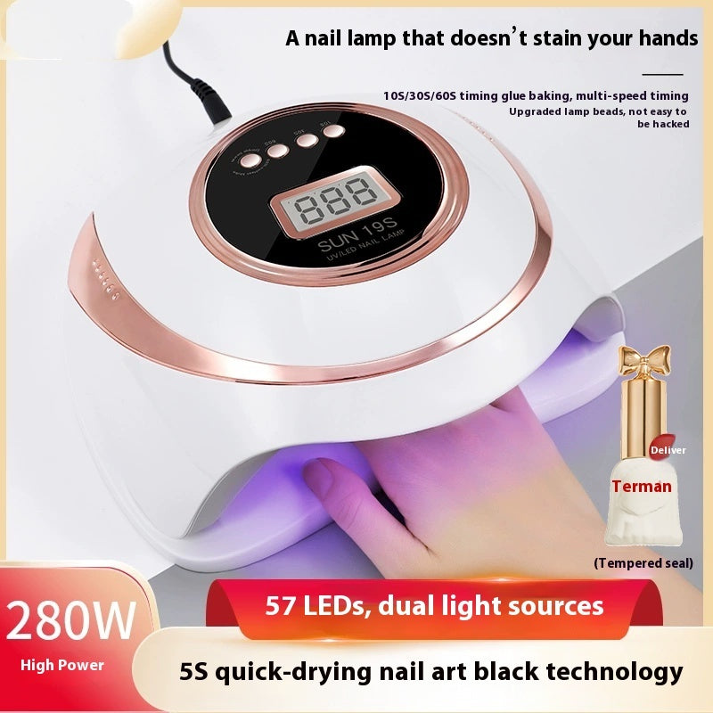Nail art blue light lamp, view 4 - MRSLM