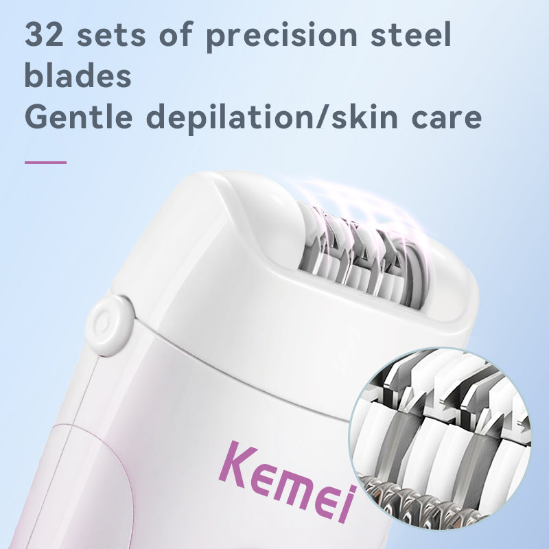 rechargeable 3-in-1 hair removal epilator, view 4 - MRSLM