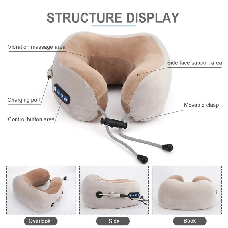 electric neck and shoulder massager, view 7 - MRSLM