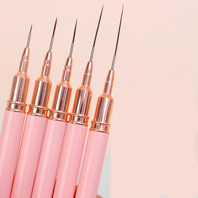 nail art liner brush set, view 4 - MRSLM