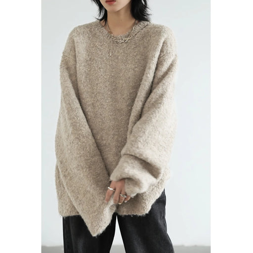 loose knit hollow out sweater, view 2 - MRSLM