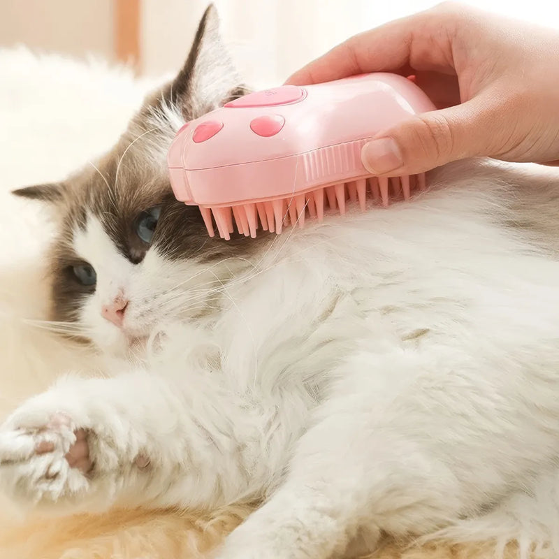 steamy pet grooming brush, view 7 - MRSLM