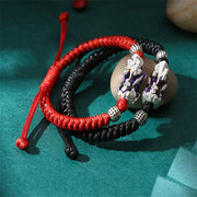 color-changing pixiu silver bracelet, view 3 - MRSLM