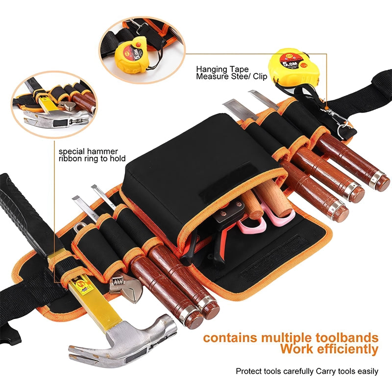 electrician tool belt organizer, view 9 - MRSLM